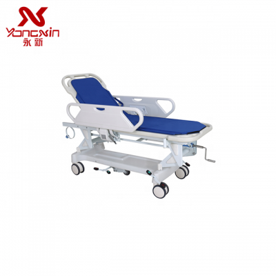 One crank patient trolley for hospital