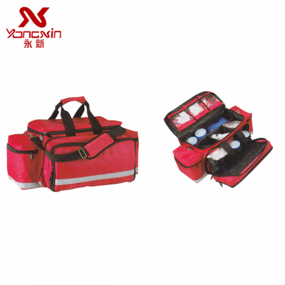 Medical Rescue RED Trauma Shoulder Emergency Kit Bag