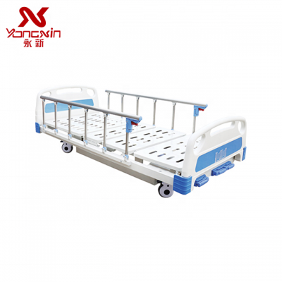 Good quality three crank manual hospital bed